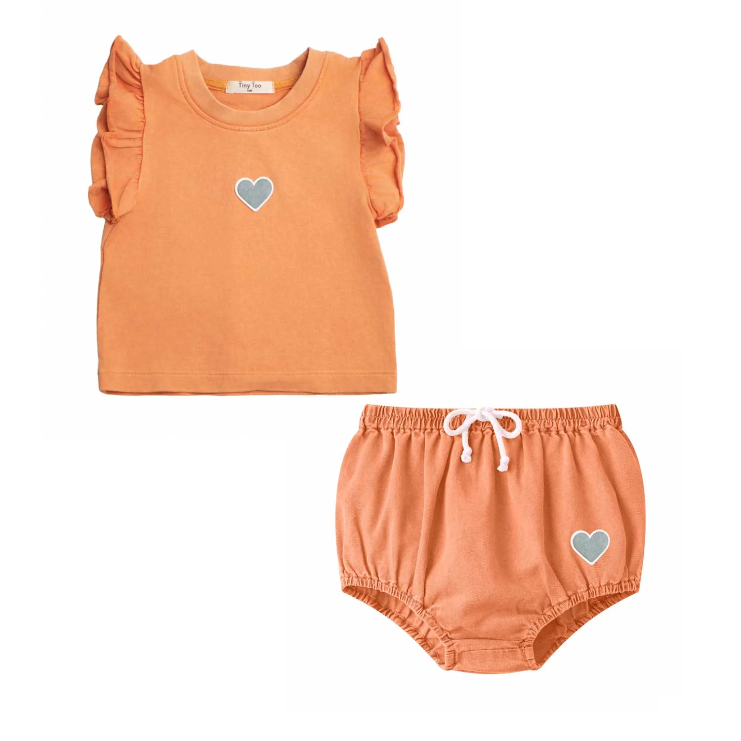 Tiny Too Orange Baby Girl 2 Piece