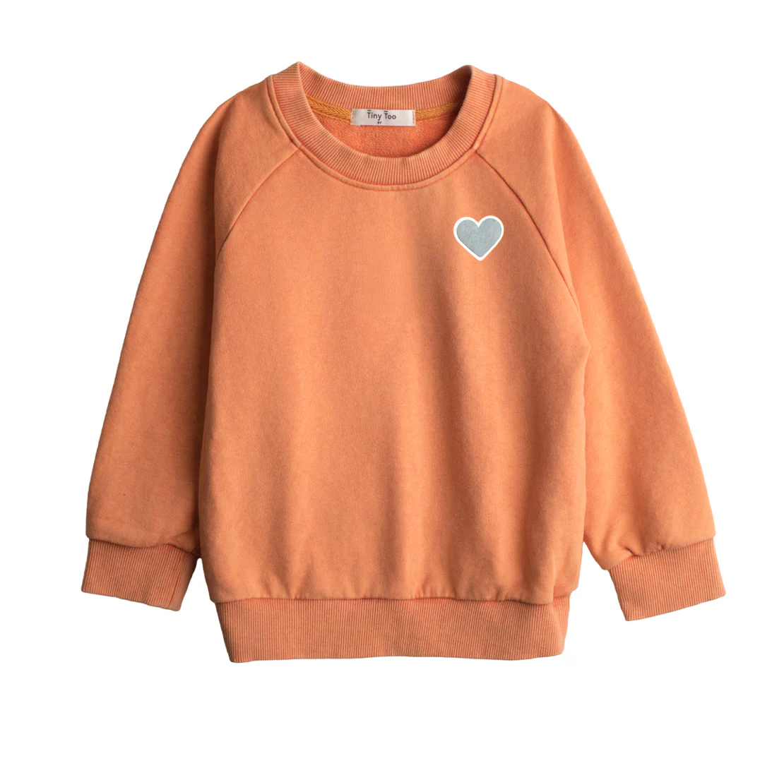 Tiny Too Orange Long Sleeve Top Girls