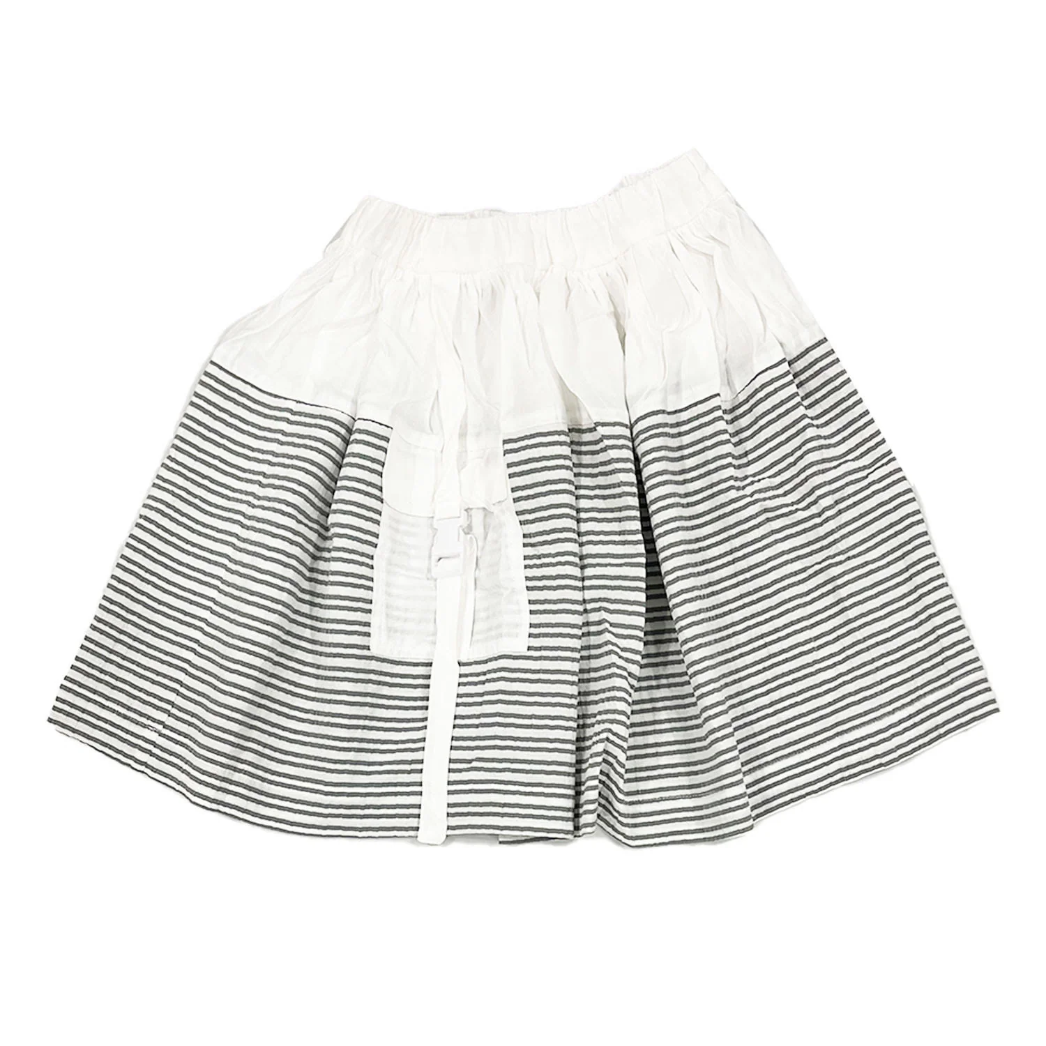 Anja Schwerbrock Tonia Skirt With Pocket Hub Black Stripes