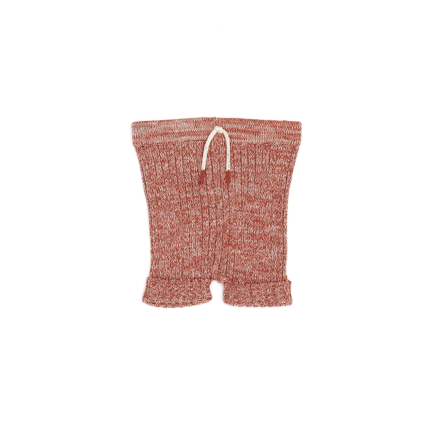 TUN TUN KNITTED SHORT Terracota marl (NW019TM)