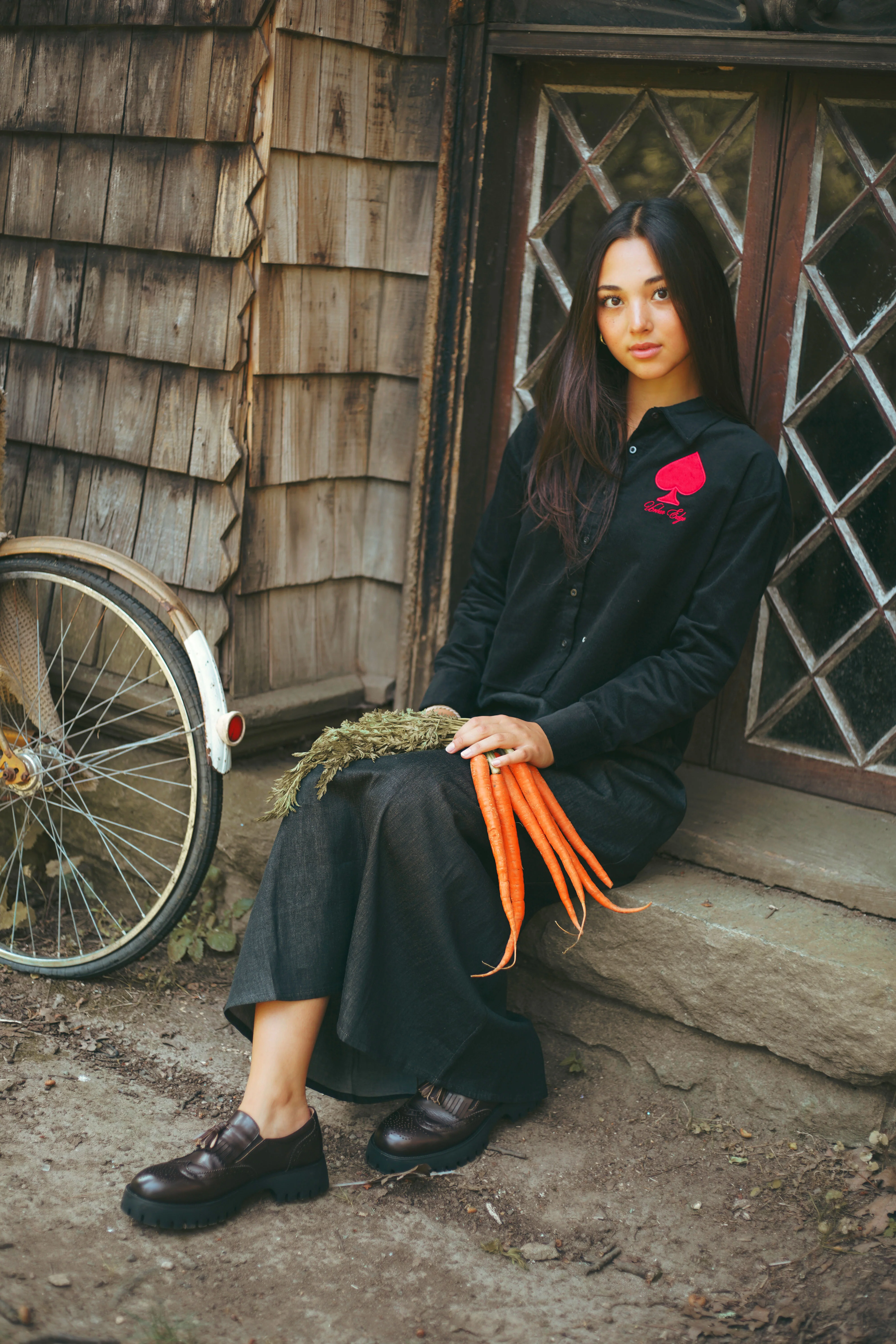 Urban Edge Black Cord Ace Shirt - Image 2