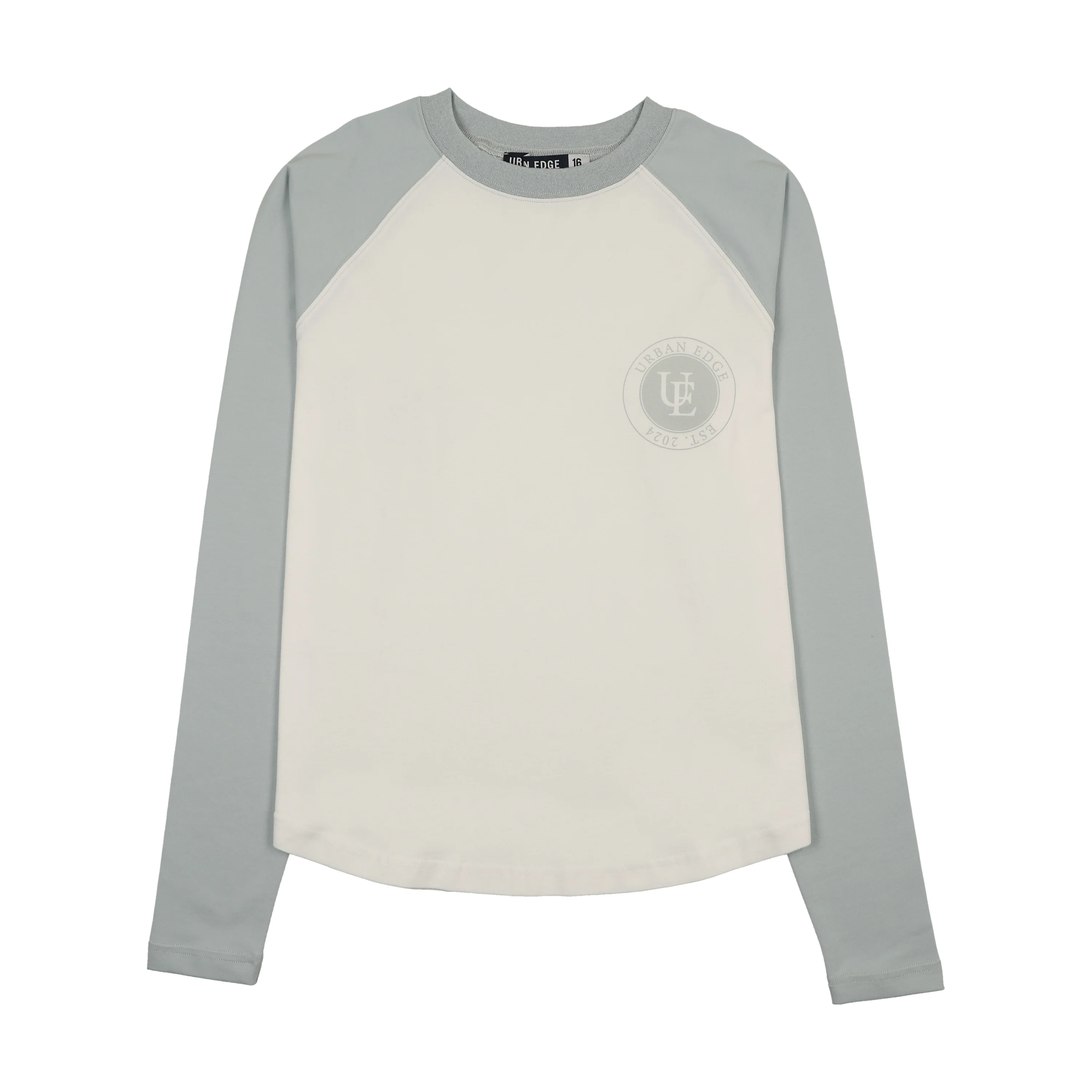 Urban Edge Light Blue Raglan Tee
