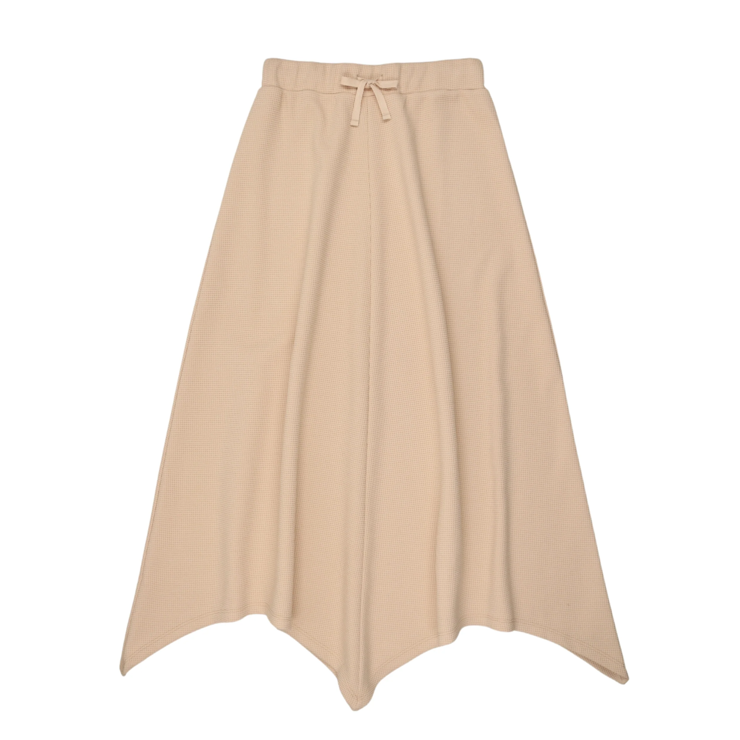 Urbani Taupe Waffle Skirt