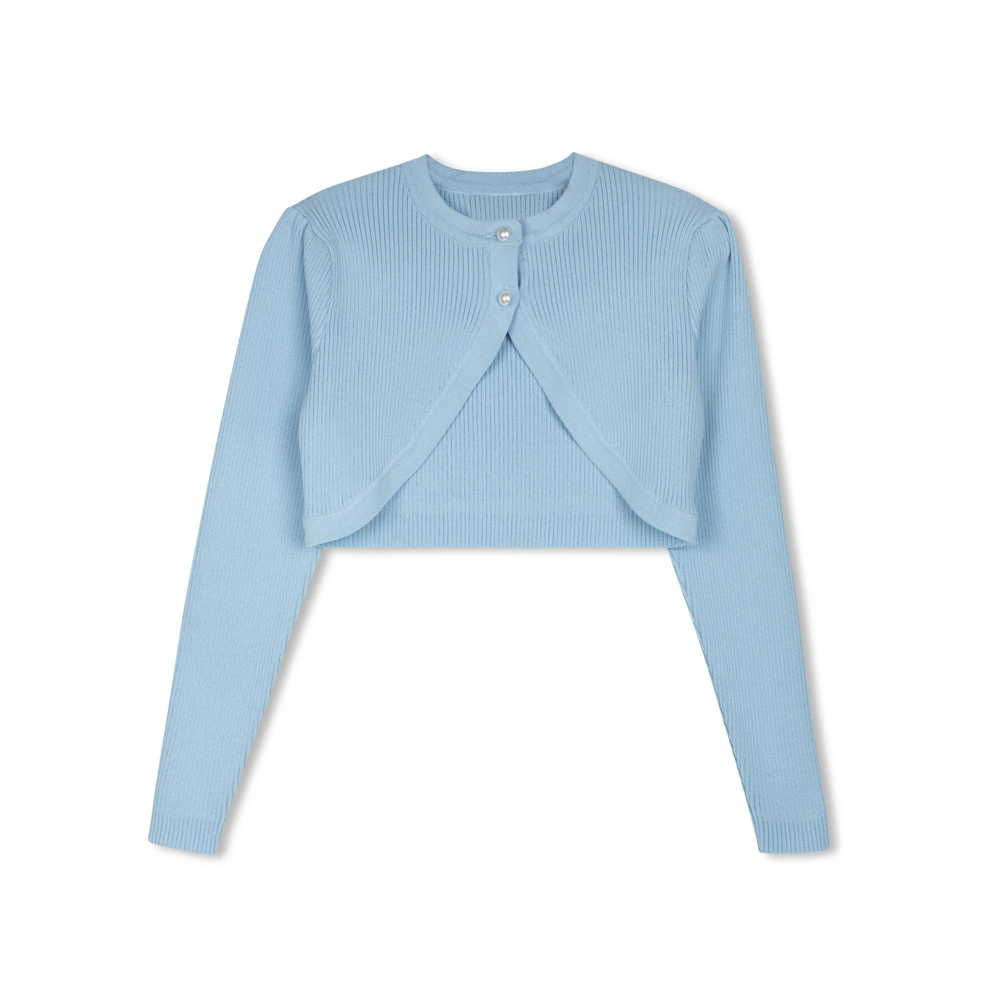 Velvette Label Blue Bolero Cardigan