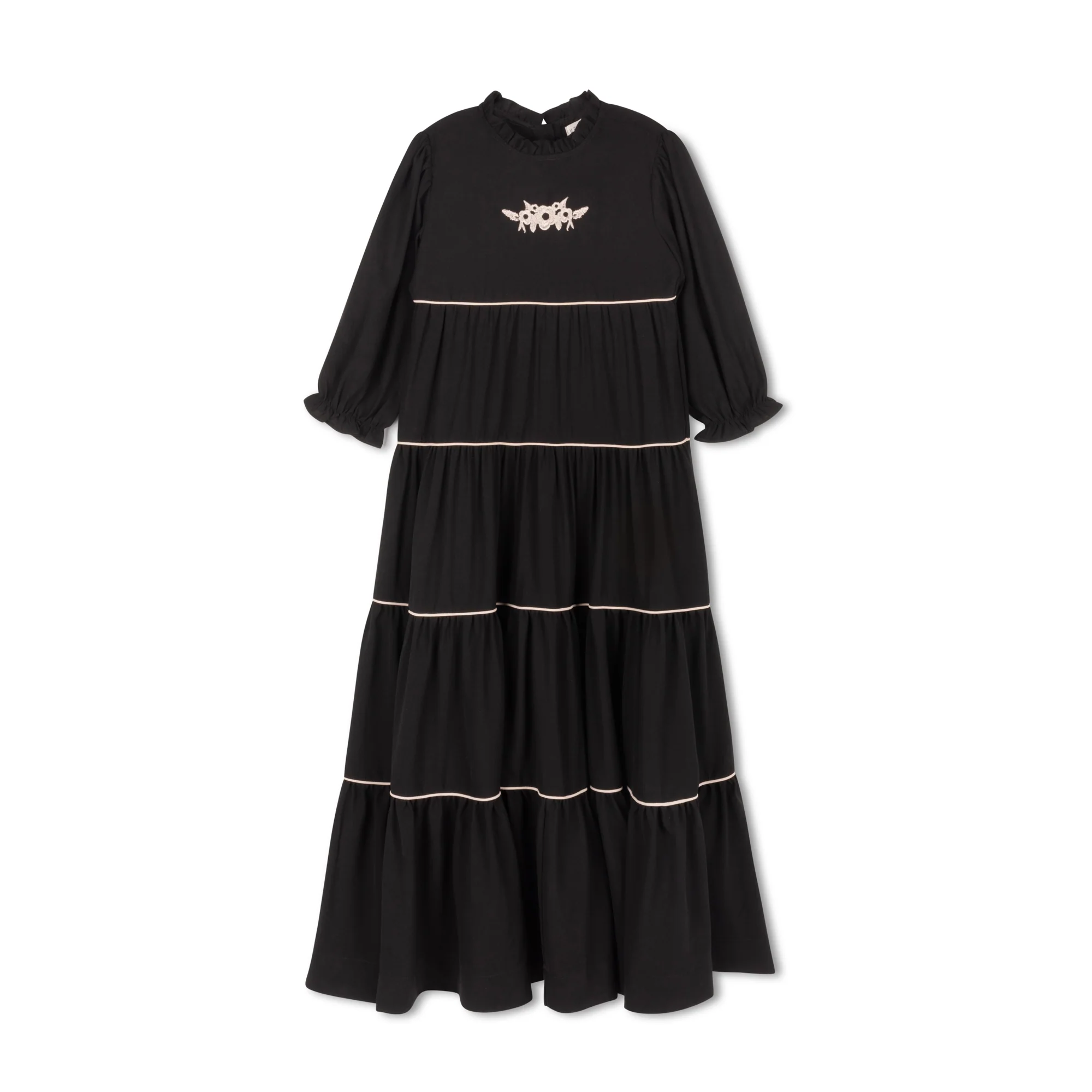 Velvette Embroidered Maxi
