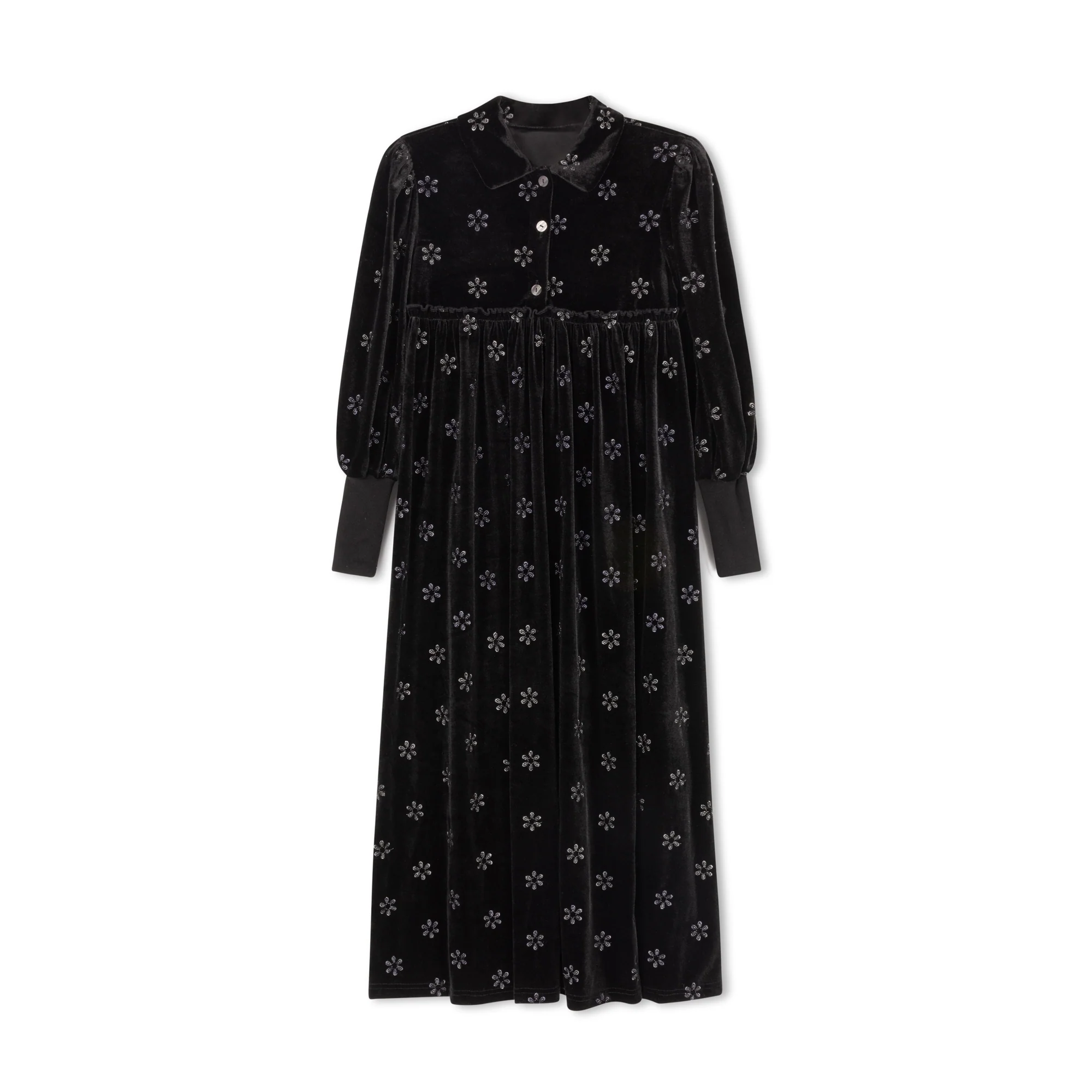 Velvette Label Velvet Flower Maxi