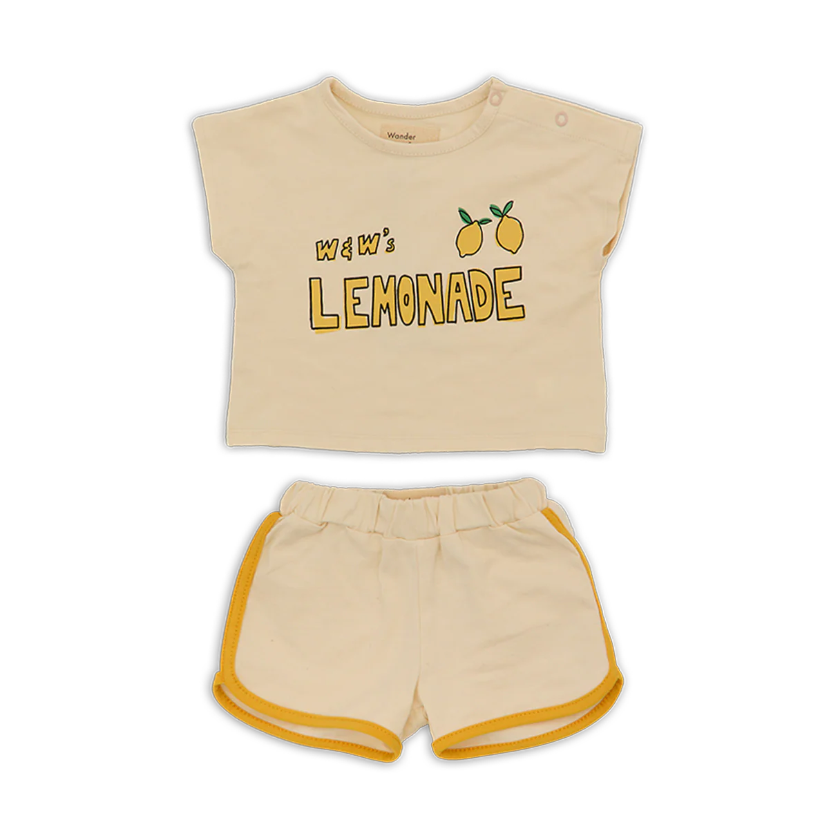 Wander + Wonder Almond Baby Tank Set