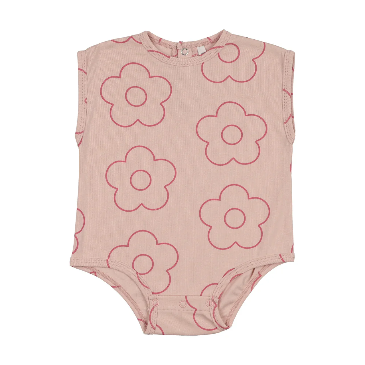Bonjoy We Are Kids Romper - Pink Flower