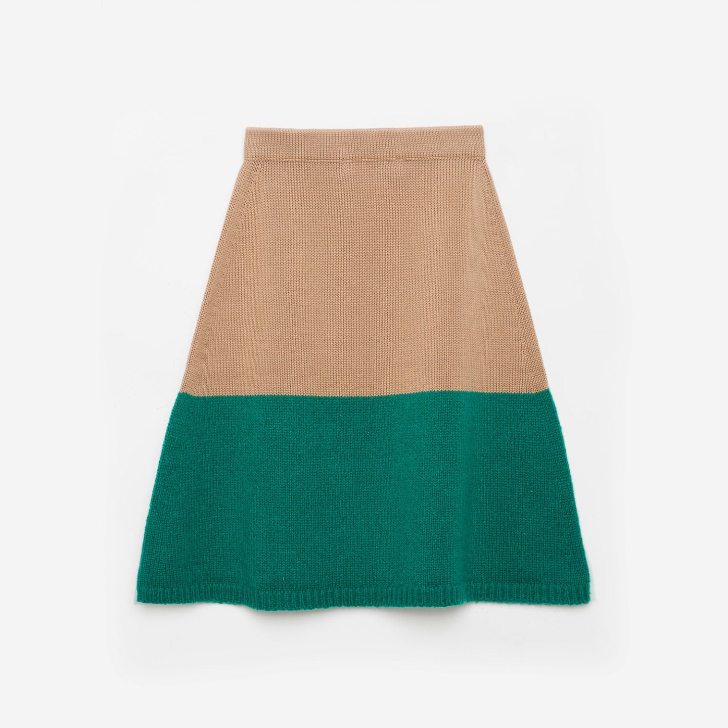 Weekend House Kids Green Boucle Skirt