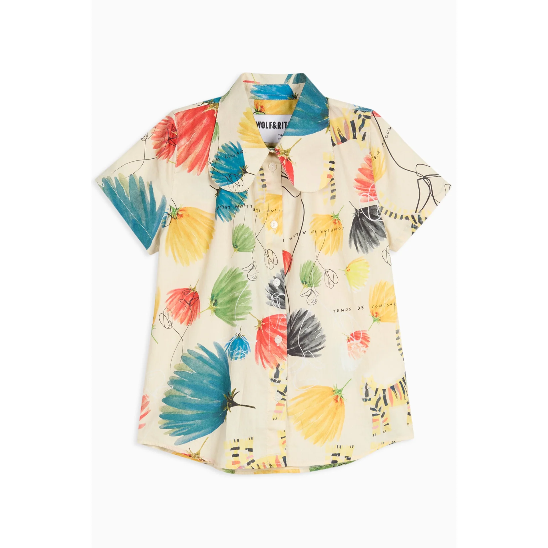 Wolf & Rita Dandelion Girl Blouse Adosinda Woven