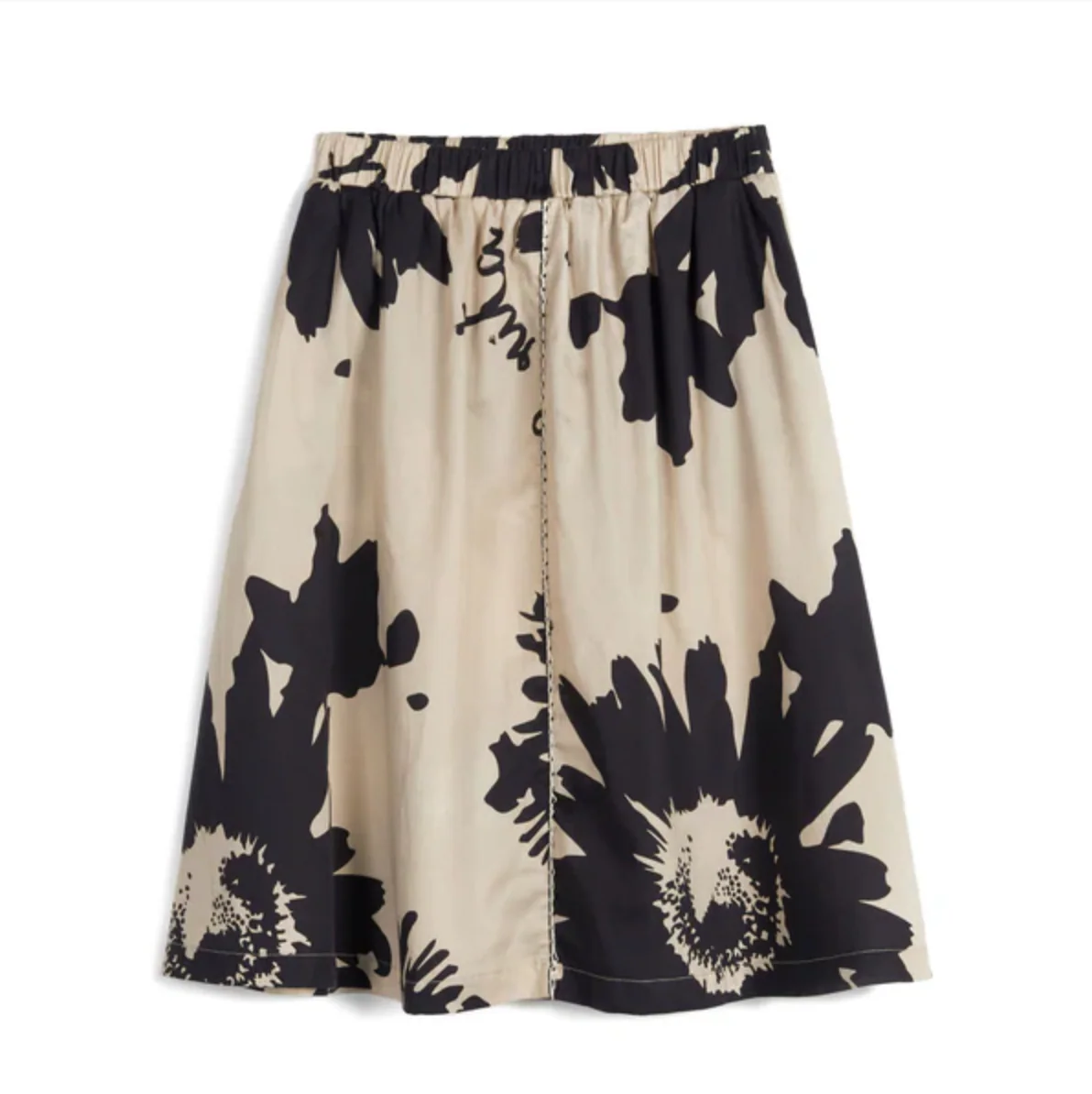 Wolf & Rita Girl Skirt Juna Woven Botanical Mocha