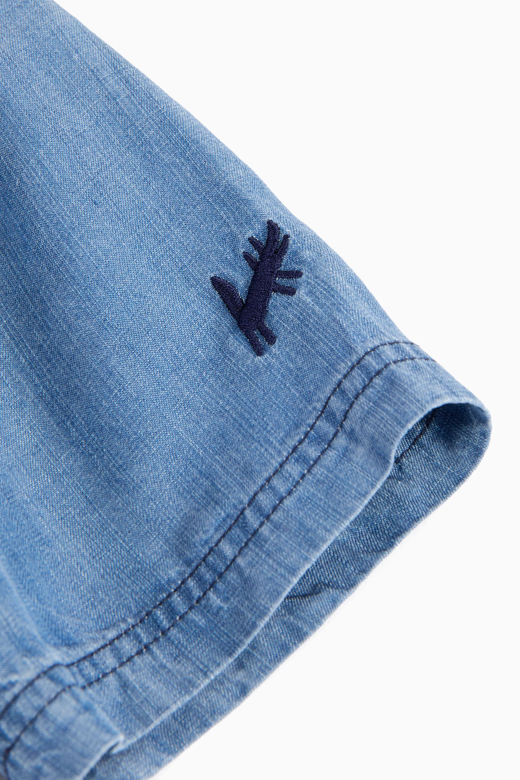 Wolf & Rita Lazuli Boy Shirt Bruno Woven - Image 4