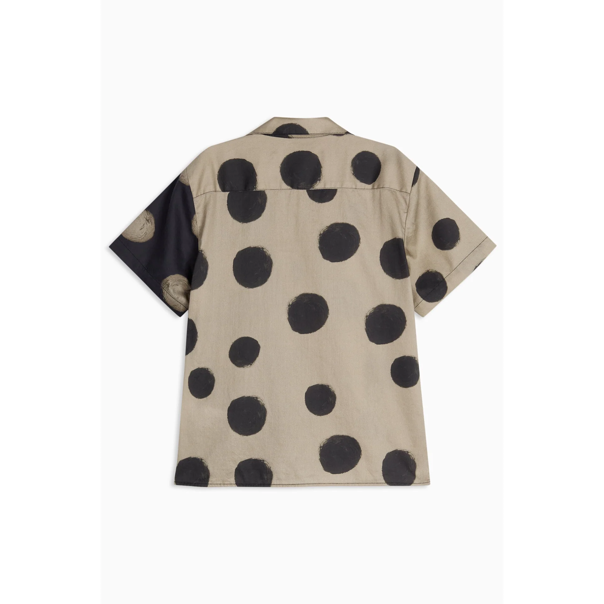 Wolf & Rita Polka Mocha Boy Shirt Bruno Woven - Image 2