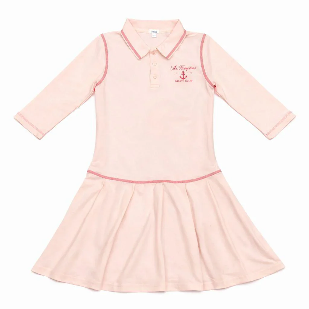 Bonjoy Yacht Club 3/4 Sleeve Dress - Pink