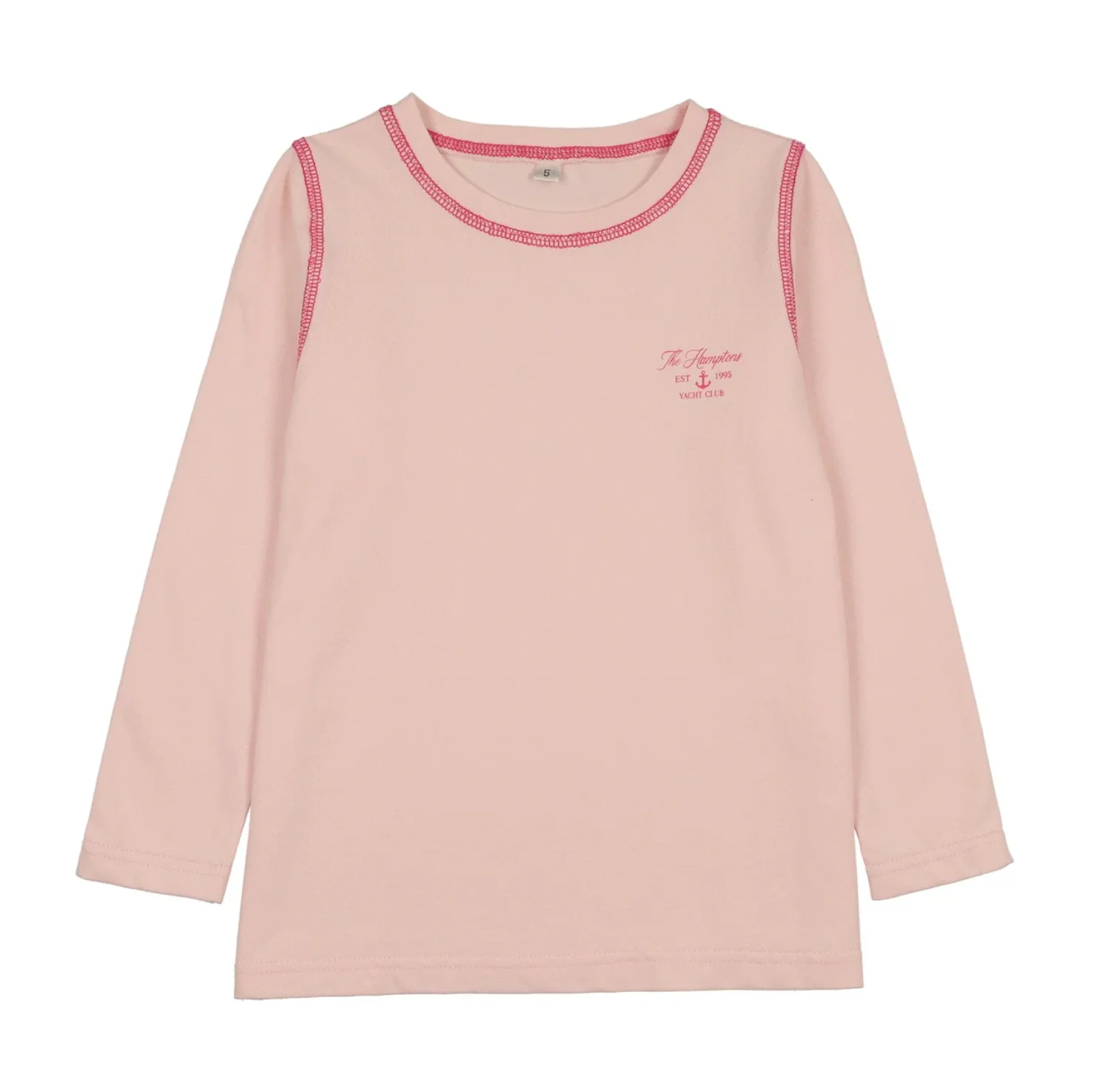 Bonjoy Yacht Club 3/4 Sleeve T-Shirt - Pink