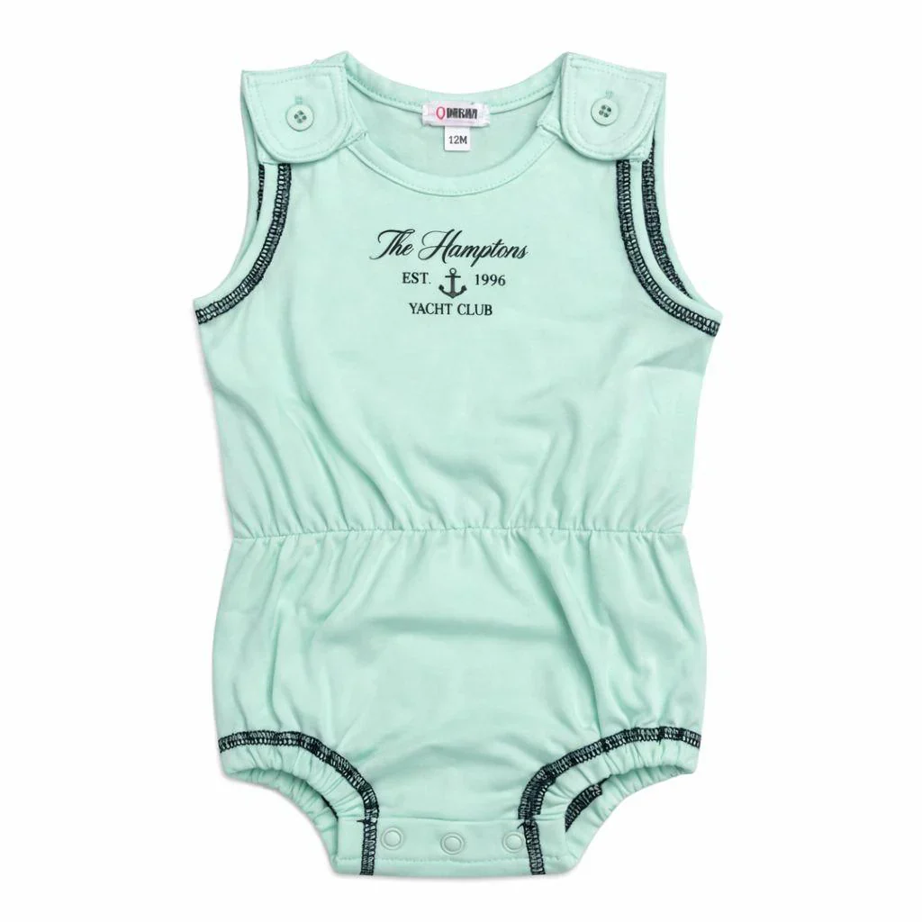 Bonjoy Yacht Club Romper - Mint