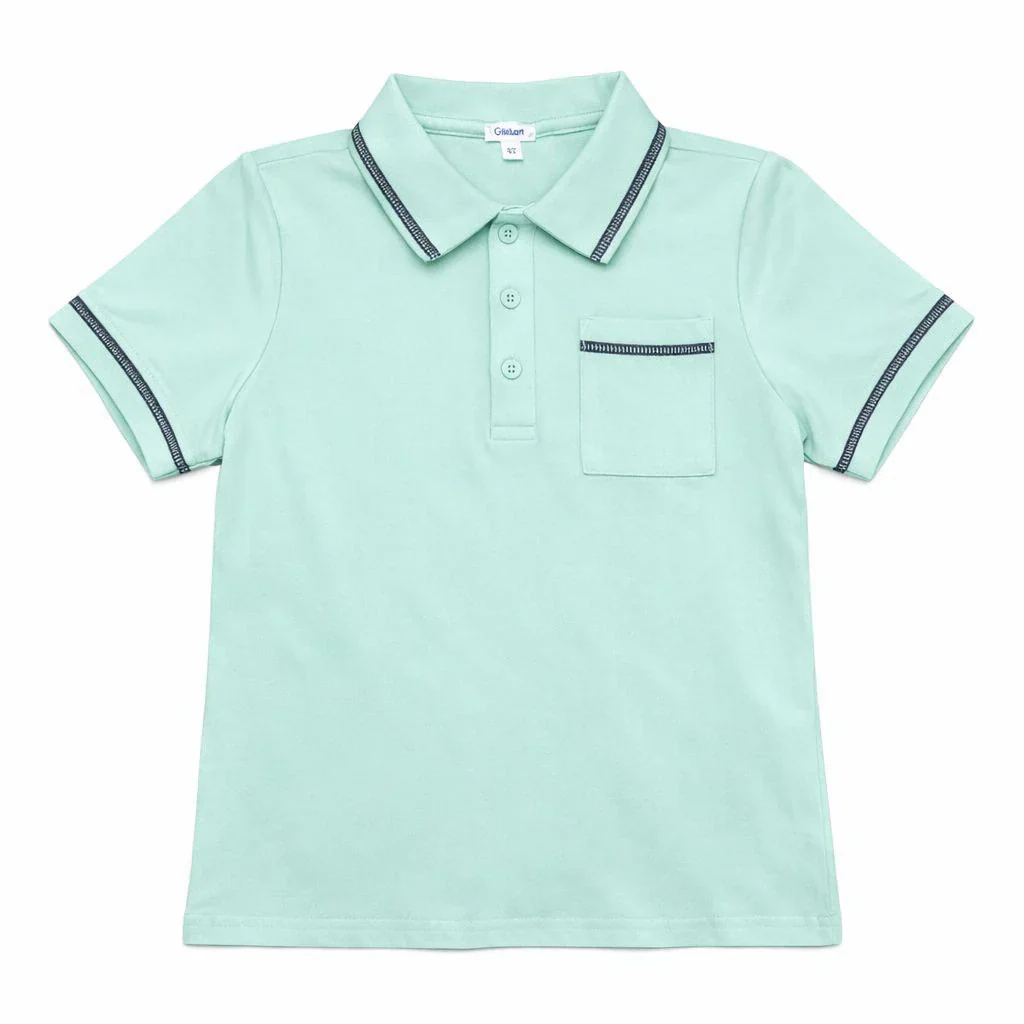 Bonjoy Yacht Club Short Sleeve Polo - Mint