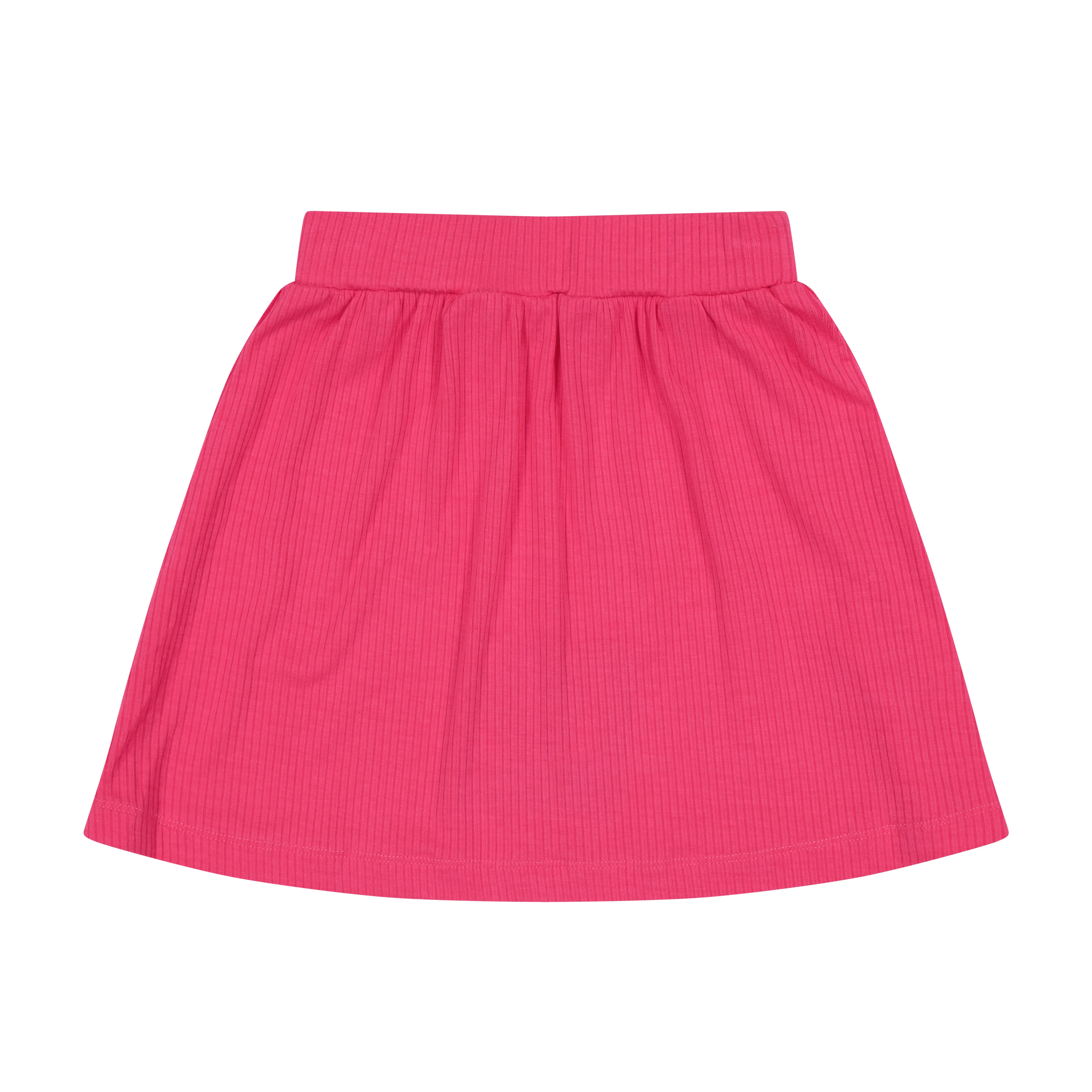 Zeebra Kids Fuschia Ribbed Circle Skirt